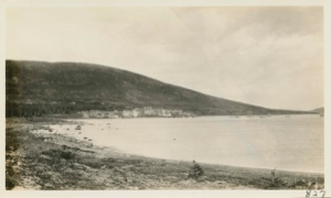 Image of Nain from across the harbor
